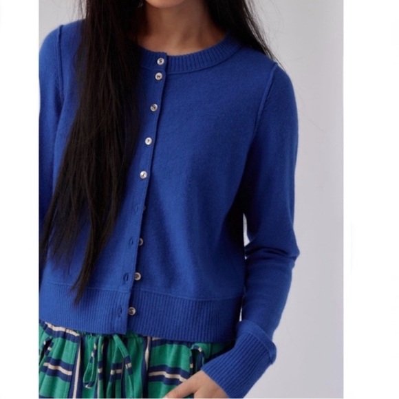 Free People Nocturnal Solid Cashmere Cardi - Picture 3 of 17